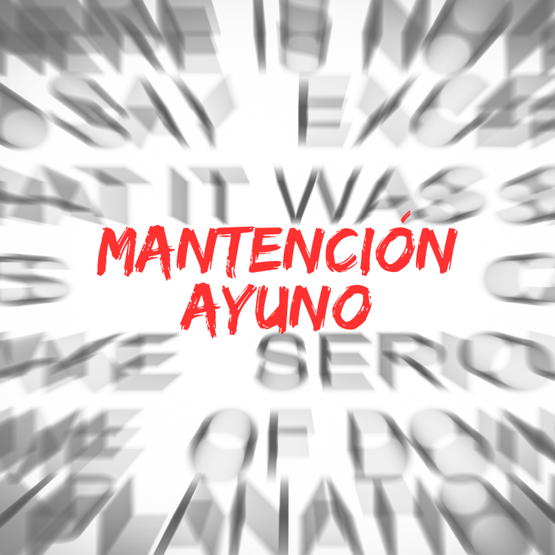 Membresía Mantención Ayuno